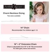 Cherished Moments Girl's Sterling Silver Cat Necklace Gift for Cat Lovers, Toddlers, Kids, Teens, and Women