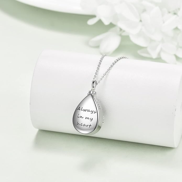 Butterfly/Dragonfly Urn Necklace for Ashes 925 Sterling Silver Celtic Knot Butterfly/Dragonfly Pendant Cremation Keepsake Necklace for Women Jewelry