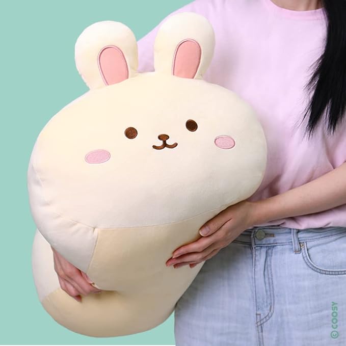 Anirollz Stuffed Animal Plush Toy – 20" Jumbo Plush Doll | Soft, Squishy, Cute, Comfort, Safe | Birthday Gift Pillow with Cute Character Yellow Chick Chickiroll