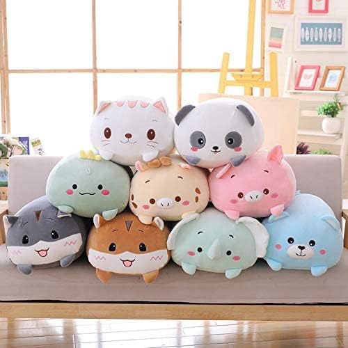 TemBe 23.6 inch Cute Large Panda Plush Stuffed Animal Pillow, Very Soft Squish Mellow Hugging Toy Gifts for Bedding, Kids Sleeping Cute Pillow (Panda)
