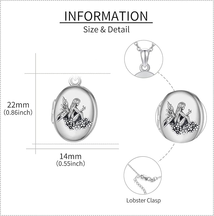 Sterling Silver Cute Animal Pendant Necklace Fox/Snake/Unicorn/Owl on Moon/Rabbit/Horse Necklace Jewelry Gifts for Women Mom Sister