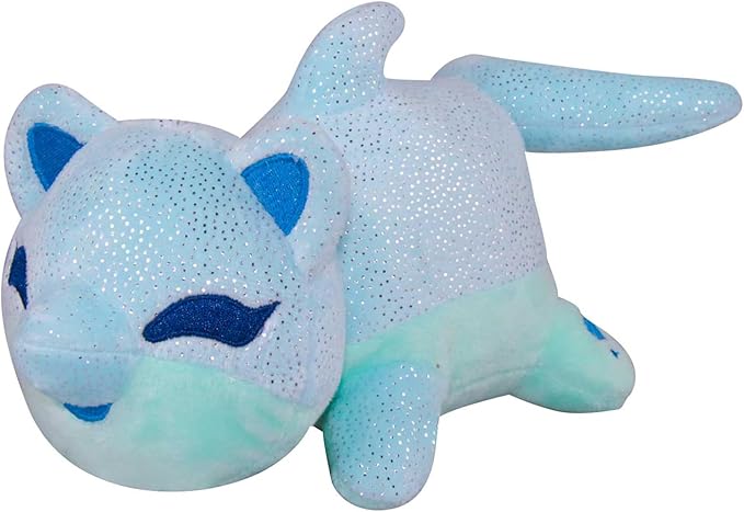 Cat Stuffed Animal Plush,Mee-Meow Soft Cute Cat Plush Doll Birthday,Soft Throw Pillow Decorations,Party Gift for Kids Girlfriend and Sisters (Dolphin cat)