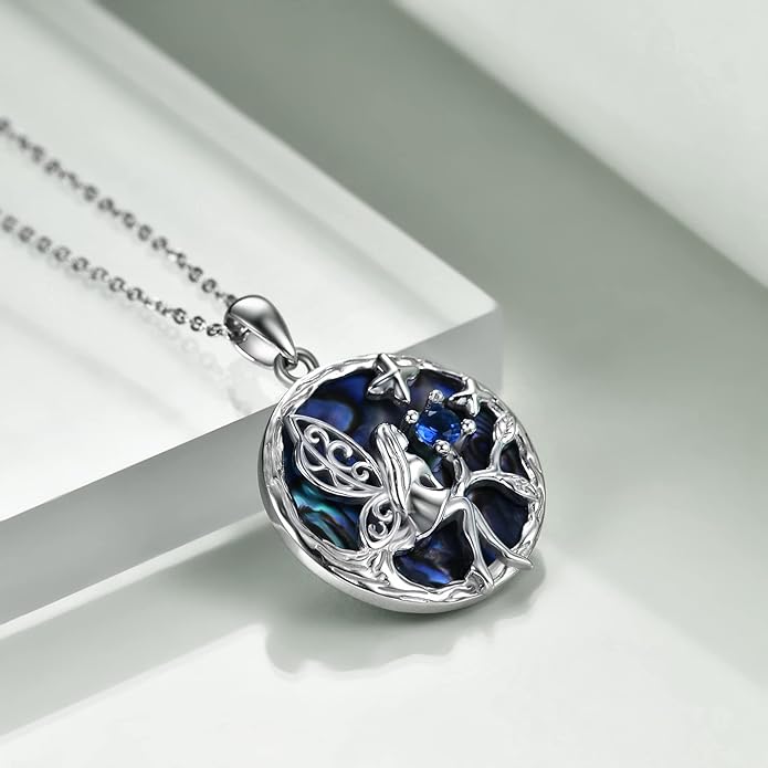 Sterling Silver Cute Animal Pendant Necklace Fox/Snake/Unicorn/Owl on Moon/Rabbit/Horse Necklace Jewelry Gifts for Women Mom Sister