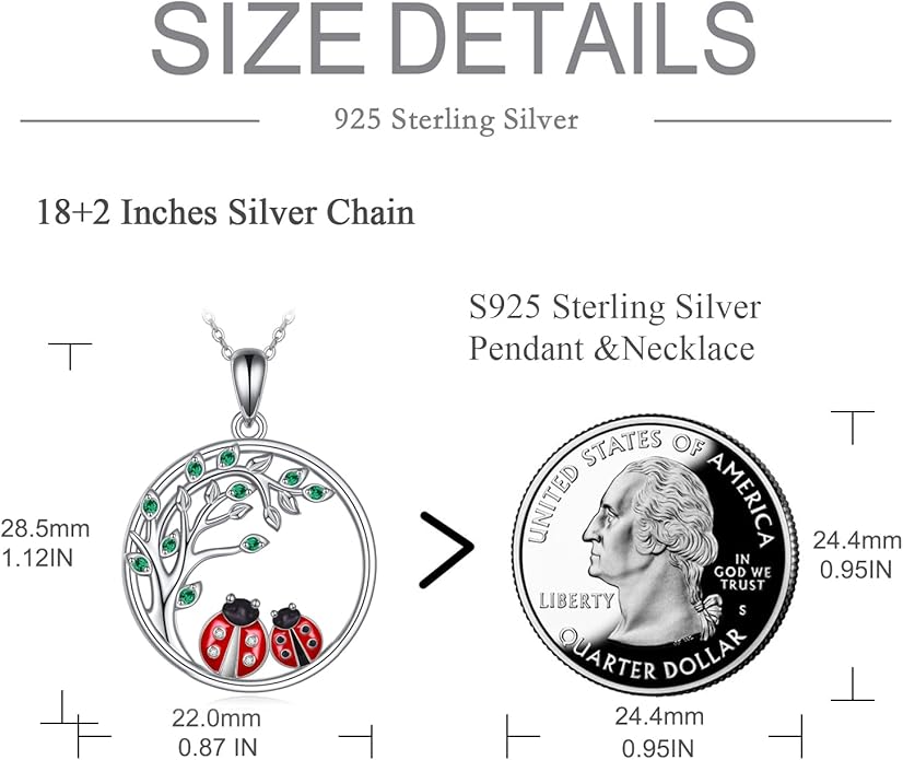 Celtic Moon Black Cat Necklace for Women - Abalone Tree of Life Sterling Silver Cat Lovers Jewelry