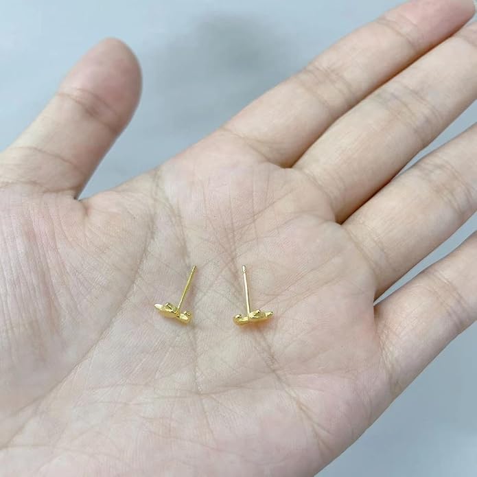 Cute Cat Stud Earrings S925 Sterling Silver Minimalist Lovely Pet Animal Tiny Cartilage Earring Ear Studs Piercing Hypoallergenic Jewelry Gifts for Women Girls