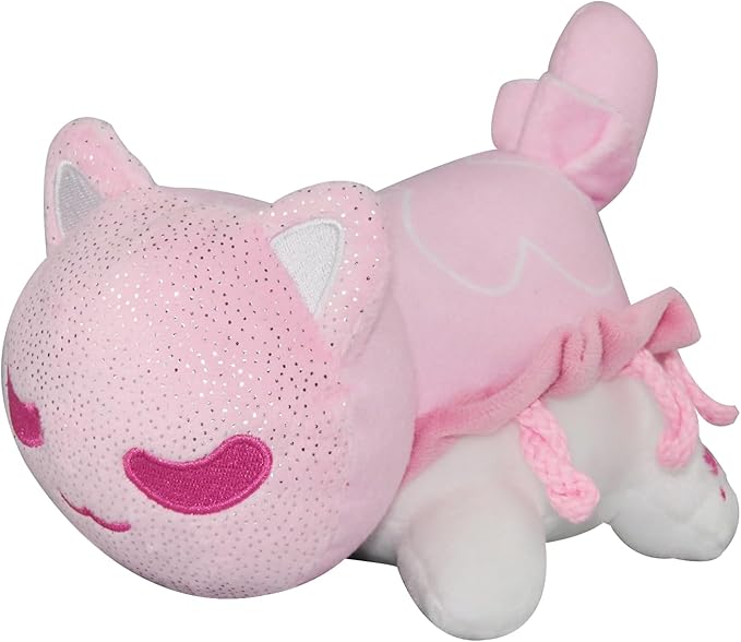 Cat Stuffed Animal Plush,Mee-Meow Soft Cute Cat Plush Doll Birthday,Soft Throw Pillow Decorations,Party Gift for Kids Girlfriend and Sisters (Jellyfish cat)