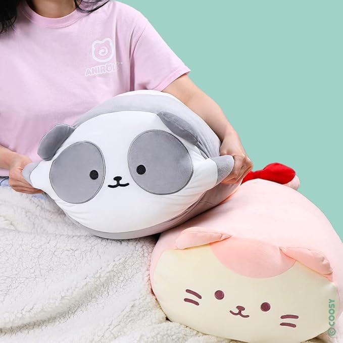 Anirollz Stuffed Animal Plush Toy – 20" Jumbo Plush Doll | Soft, Squishy, Cute, Comfort, Safe | Birthday Gift Pillow with Cute Character Bunny Rabbit Bunniroll