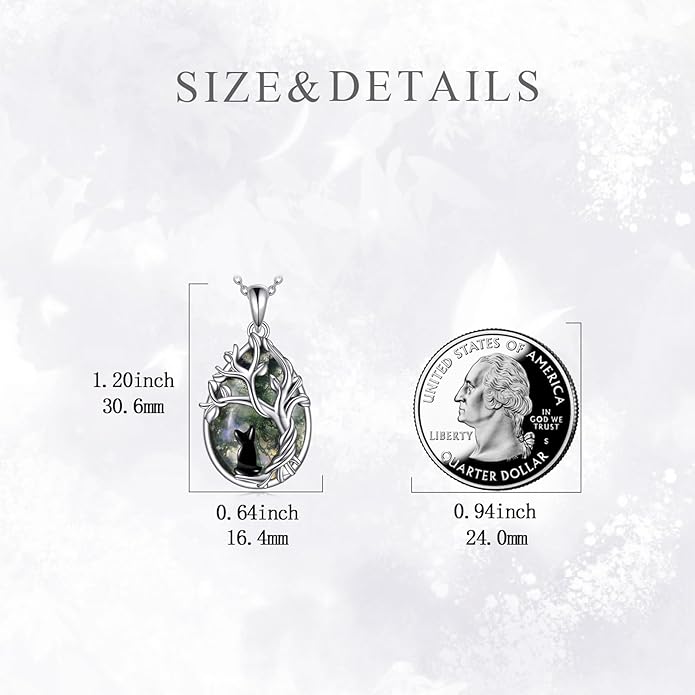 POPLYKE Tree of Life Necklace for Women 925 Sterling Silver Family Tree Pendant Jewelry Birthday Gifts