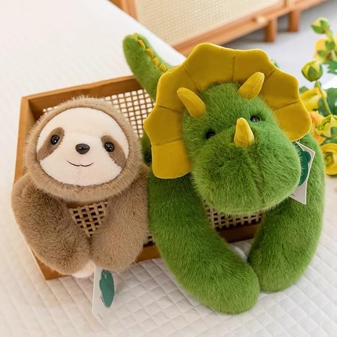 Ryttir 17.7" Chubbier Large Dinosaur Stuffed Animal,Soft Dinosaur Plush Stuffed Dinosaur Pillow for Kids and Adults - Perfect Christmas Décor Dinosaur Gifts for Cuddling and Room Decoration