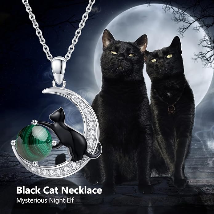 Animal Necklace 925 Sterling Silver Cat/Dog/Fox/Axolotl/Highland Cow Pendant Necklace Cute Animal Jewelry Graduation Gifts for Women