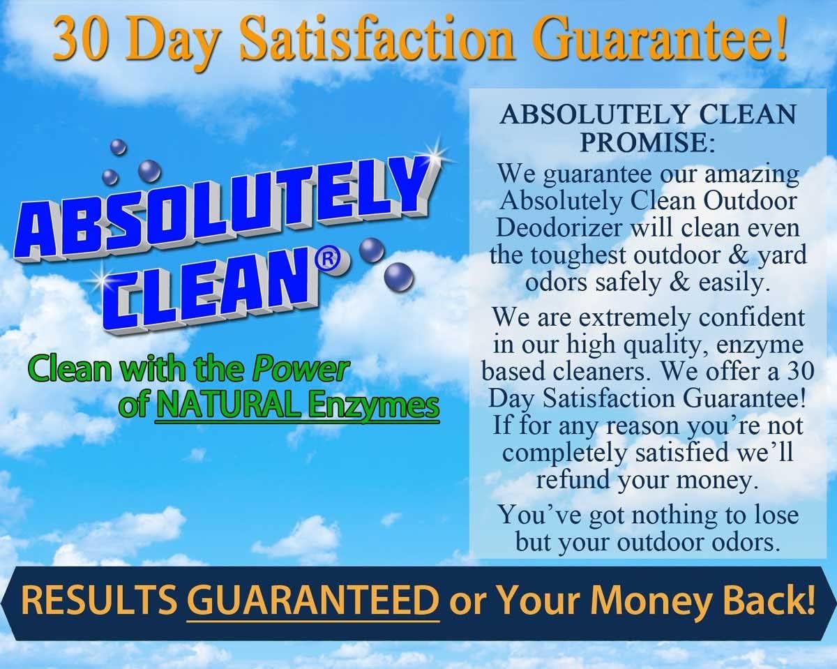 Amazing Outdoor Deodorizer odor eliminator Natural Enzyme Just Spray & Walk Away Grass, AstroTurf, Dog Runs, Patios, Decks, Fences & More Vet Approved - 32oz 2pk odor eliminator for strong odor