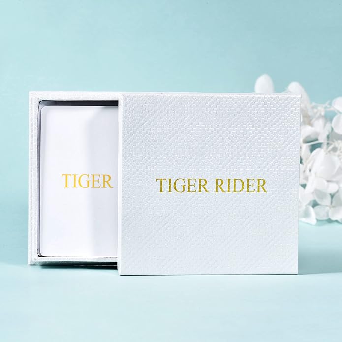 TIGER RIDER Urn Necklace for Ashes for Women 925 Sterling Silver Cremation Jewelry for Ashes