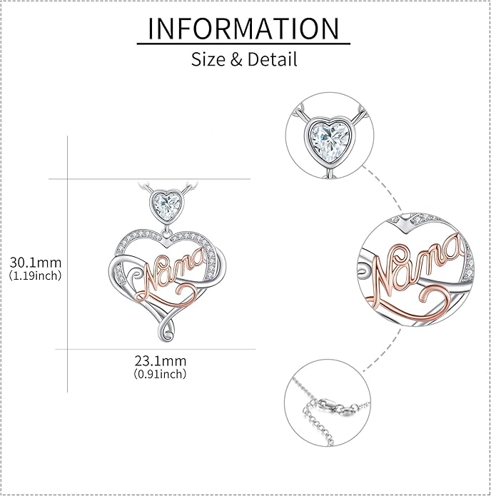 Sterling Silver Cute Animal Pendant Necklace Fox/Snake/Unicorn/Owl on Moon/Rabbit/Horse Necklace Jewelry Gifts for Women Mom Sister