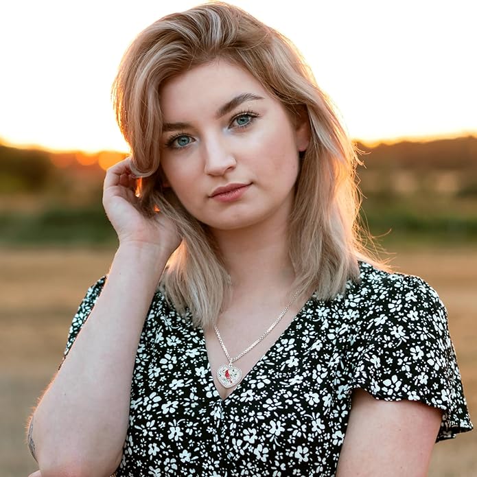 Eusense Cremation Jewelry for Ashes Urn Necklace to Put Ashes In 925 Sterling Silver Memorial Pendant Heart Urn Necklaces for Ashes Necklace for Women Men