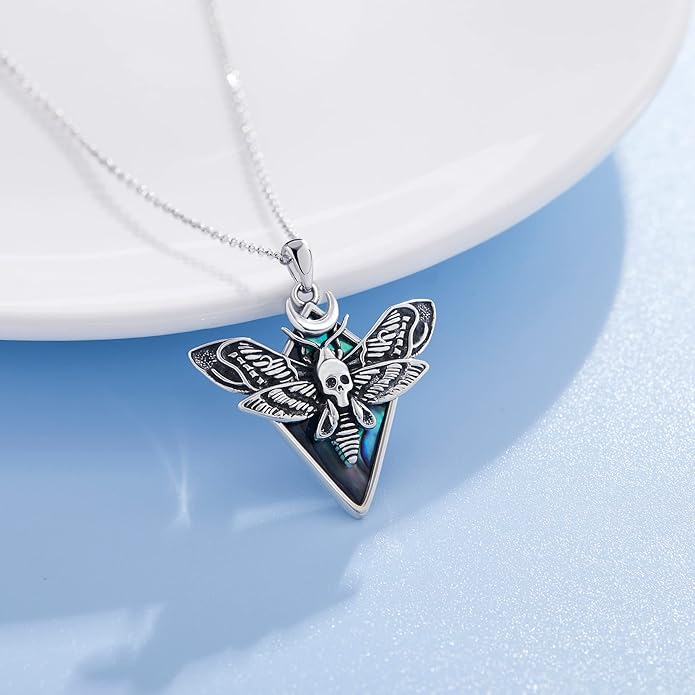 Sterling Silver Cute Animal Pendant Necklace Fox/Snake/Unicorn/Owl on Moon/Rabbit/Horse Necklace Jewelry Gifts for Women Mom Sister