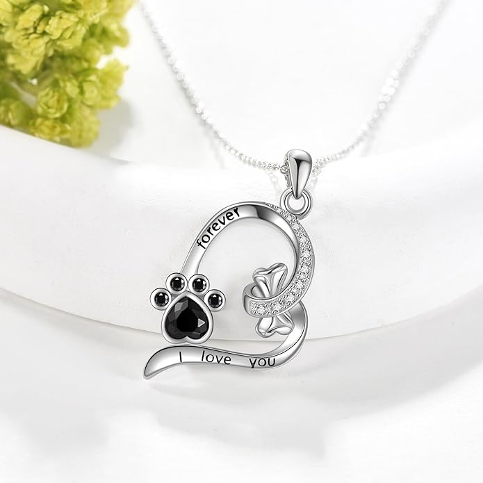 Sterling Silver Cute Animal Pendant Necklace Fox/Snake/Unicorn/Owl on Moon/Rabbit/Horse Necklace Jewelry Gifts for Women Mom Sister