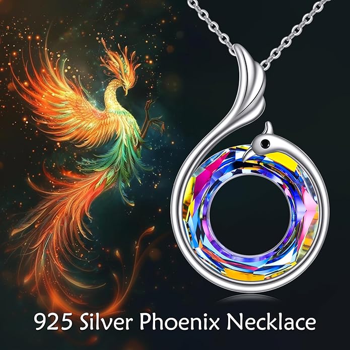 Turtle/Black Cat/Compass Necklace Sterling Silver Crystal Pendant Necklaces Cute Animal Jewerly for Women Mom