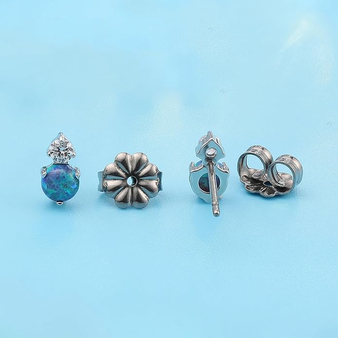 Limerencia G23 Pure Titanium Hypoallergenic Earrings | F136 Implant Grade Titanium Jewelry for Sensitive Ears