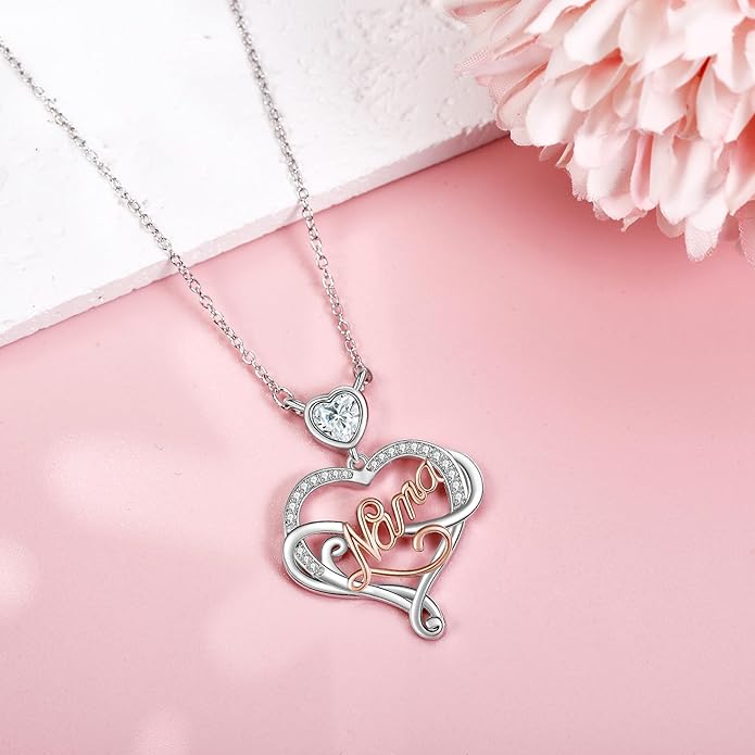 Sterling Silver Cute Animal Pendant Necklace Fox/Snake/Unicorn/Owl on Moon/Rabbit/Horse Necklace Jewelry Gifts for Women Mom Sister