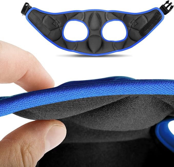 Comfort Fit Dog Harness No Pull with 2 Leash Clips Step in Harness for Small Sized Dogs Soft Padded Comfortable All Weather Dog Vest with Easy Control Adjustable Buckles for Dogs & Puppies – Blue XS