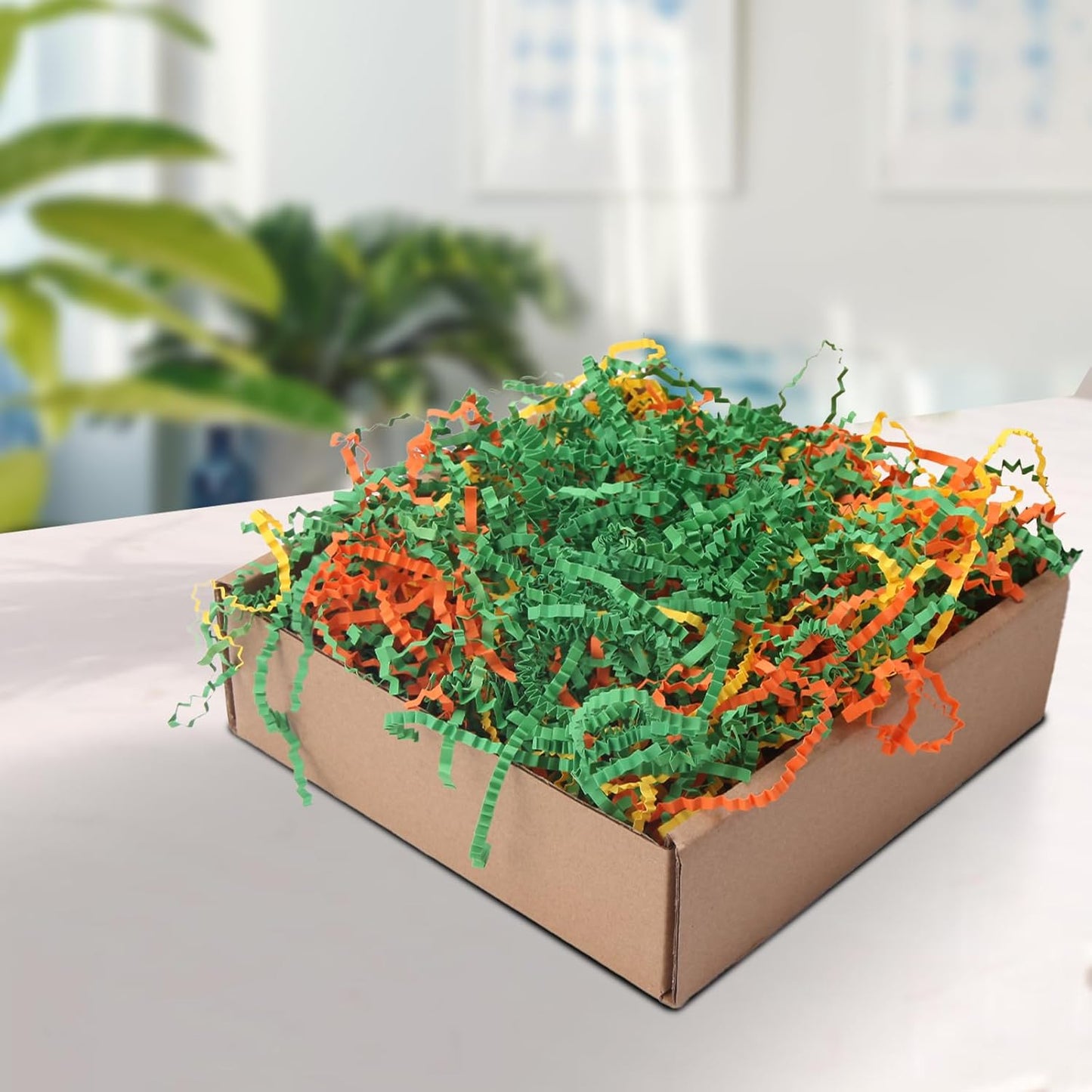 Kyouki Crinkle Paper Bird Toys, for Small Parrots, Parakeets, Cockatiels, Lovebirds, Conures, Budgies, Finches, Canaries β Fun Chewable & Shreddable Toy with Colorful Crinkle (Wrinkled Paper)