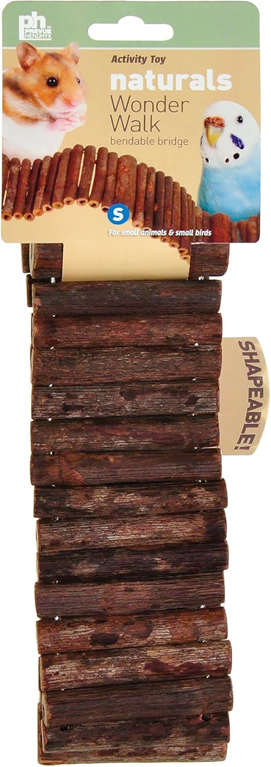 Prevue Pet Toy NAT Wonder Walk Bird Ladder, Small (62808) (Pack of 2)