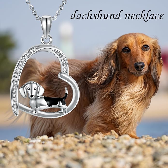 MONGAS Penguins/Guinea Pig/Pig/Fox/Corgi/Frog/Bunny/Koala8/Cow/French Bulldog Necklaces Penguin Gifts 925 Sterling Silver Hugging Penguins Cute Animal Jewelry for Women Sister