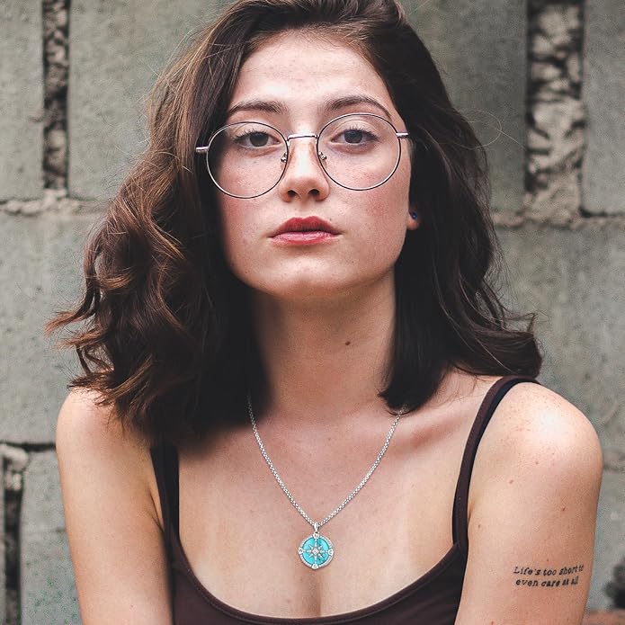 Picture Locket Necklace for Women Men Rose 14K Real Gold 925 Sterling Silver Jewelry Heart Locket Necklace that Holds Pictures Tree of Life Viking Wolf Celtic Knot St Christopher St Michael Pendant