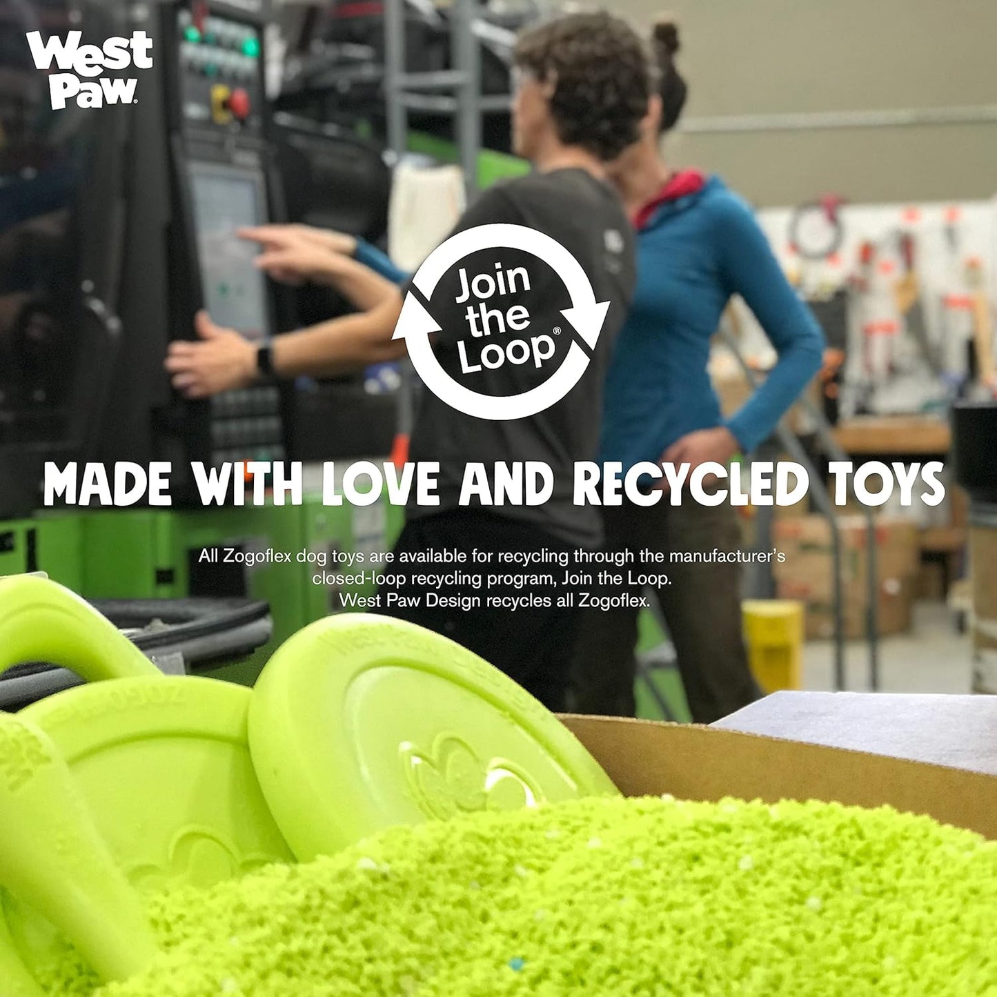 WEST PAW Zogoflex Tux Treat Dispensing Dog Chew Toy – Interactive Chewing Toy for Dogs – Dog Games for Aggressive Chewers, Fetch, Catch – Holds Kibble, Treats, Small 4", Aqua Blue