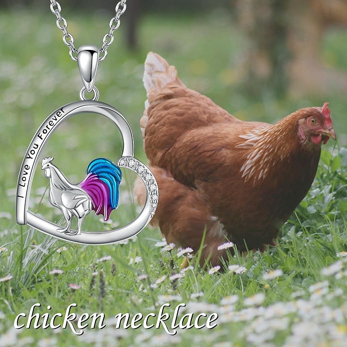 MONGAS Penguins/Guinea Pig/Pig/Fox/Corgi/Frog/Bunny/Koala8/Cow/French Bulldog Necklaces Penguin Gifts 925 Sterling Silver Hugging Penguins Cute Animal Jewelry for Women Sister