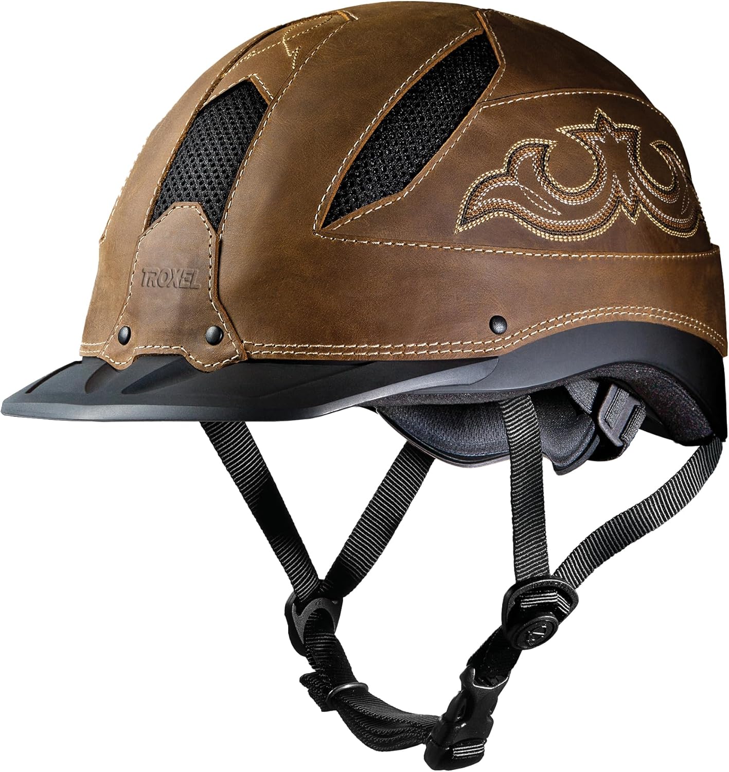 Troxel Cheyenne Rugged Horse Riding Helmet, Low-Profile, Self-Adjustable Design, Safety Horseback Riding Gear