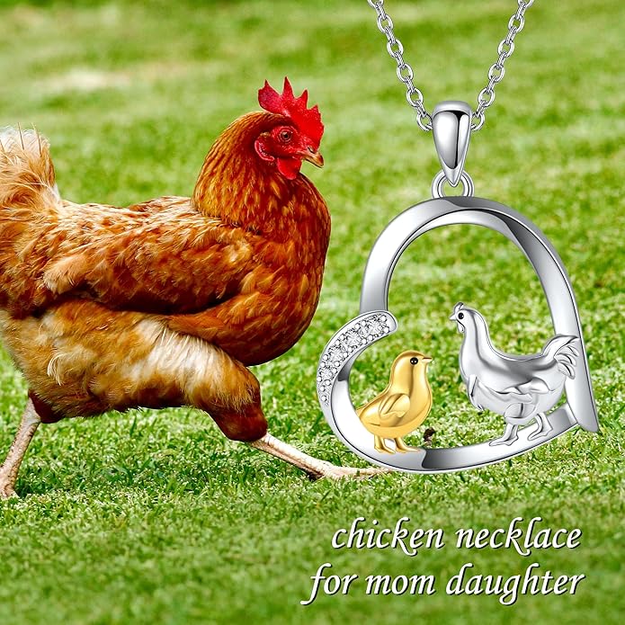 Sterling Silver Cute Animal Pendant Necklace Fox/Snake/Unicorn/Owl on Moon/Rabbit/Horse Necklace Jewelry Gifts for Women Mom Sister