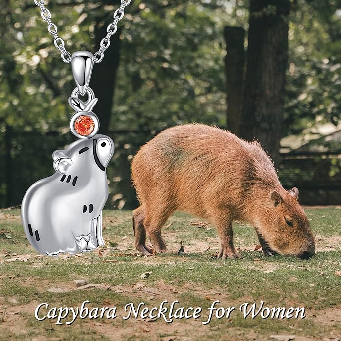 Cow/Dinosaur/Giraffe/Fox/Monkey/Frog/Lion Pendant Necklaces for Girls 925 Sterling Silver Cute Animal Necklace Gift for Women Birthday Gift for Daughter/Niece/Granddaughter