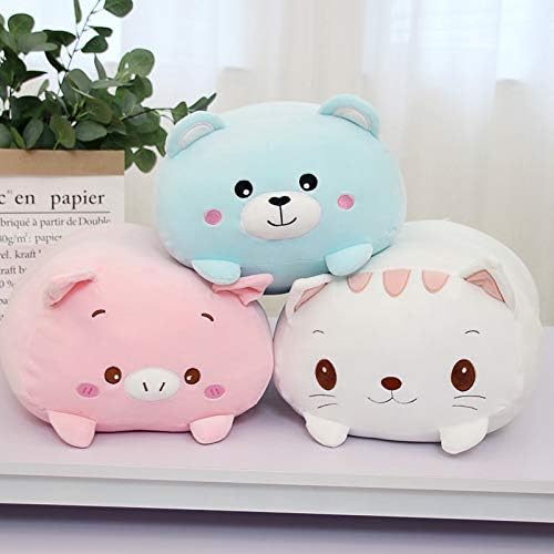 Cute Plush Cat Stuffed Squishy Animal Cat Cylindrical Body Cat Pillow,Super Soft Cat Hugging Toy Pillow Kids Kawaii Sleeping Cat Pillow Gifts for Bedding Decor or Home Decor 24-Inch