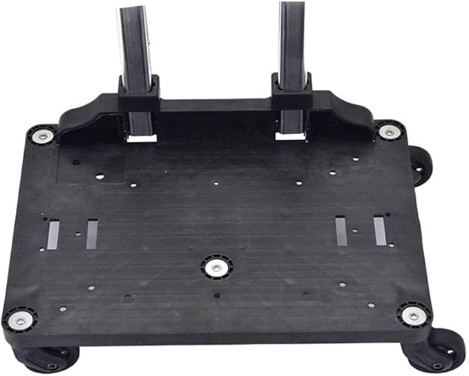 Mr. Peanut's Spinner Wheelbase Luggage Cart, Adding Rolling Functionality to Bags & Pet Carriers