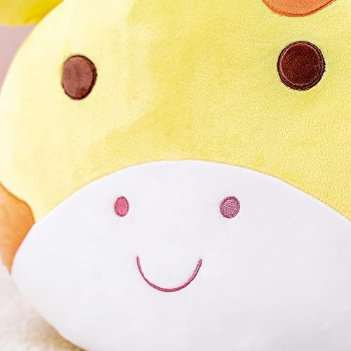 Lazada Giraffe Plush Kids Pillow Toy Soft Baby Girl Gifts Animal Pillows Yellow 15 Inches