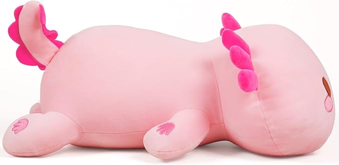Cute Pink Axolotl Plush Pillow Toy - Soft Stuffed Animal, Kawaii Plushie, 30CM/11.8Inch