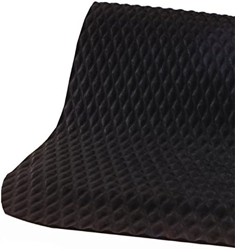 American Floor Mats Hog Heaven 5/8 inch Black & Black Border 4' x 8' Nitrile Backed Anti-Fatigue Comfort Mat
