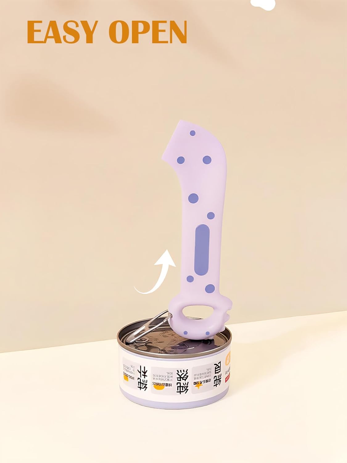 Pet Food Can Lids & Spoons Set Silicone Cover for Pet Can Food Cute Shape Cat Wet Food Spoon With One Lid and One Spoon (PINK)