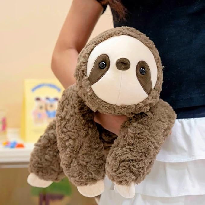 Ryttir 20" Chubbier Large Sloth Stuffed Animal,Soft Sloth Plush Stuffed Sloth Pillow for Kids and Adults - Perfect Christmas Décor Sloth Gifts for Cuddling and Room Decoration