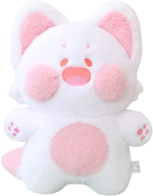 Galatee Cute Cat Plush Toy Cat Stuffed Animal Plush Soft Cat Plushie Pillow Gifts for Adults and Kids(19.6" Pink)