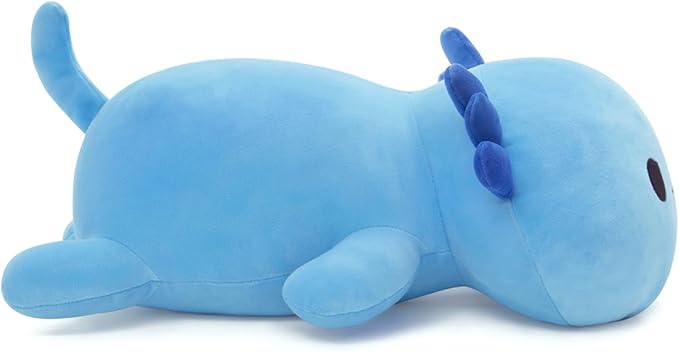 Cute Blue Axolotl Plush Pillow Toy - Soft Stuffed Animal, 50CM/19.7Inch
