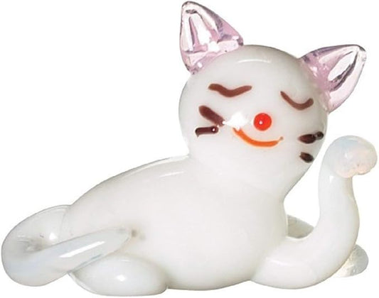Ganz Miniature Glass Cat Figurine
