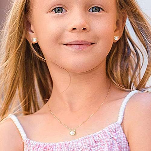 Rabbit Cat Earrings Freshwater Pearl Earrings Sterling Silver Stud Earrings for Women Gifts