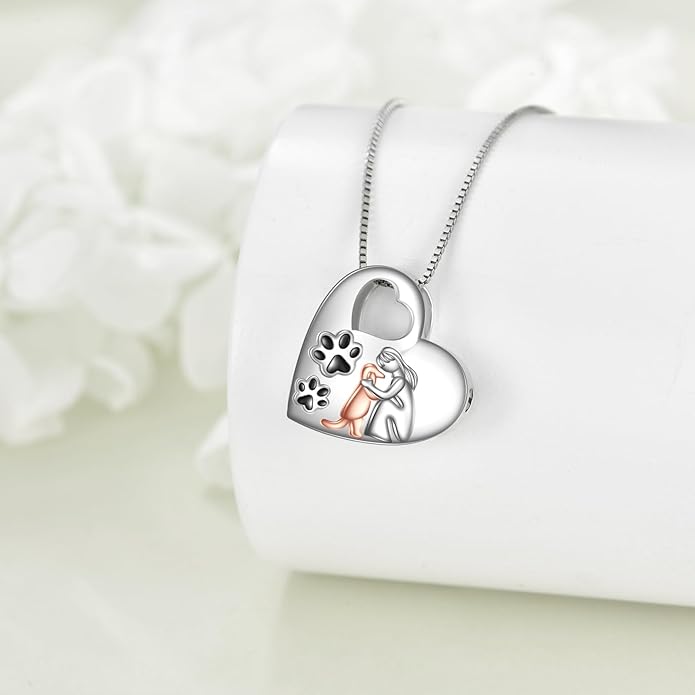 URONE Urn Necklaces for Ashes 925 Sterling Silver Abalone Shell Tree of Life Cremation Jewelry for Ashes Memory Jewelry for Women Men