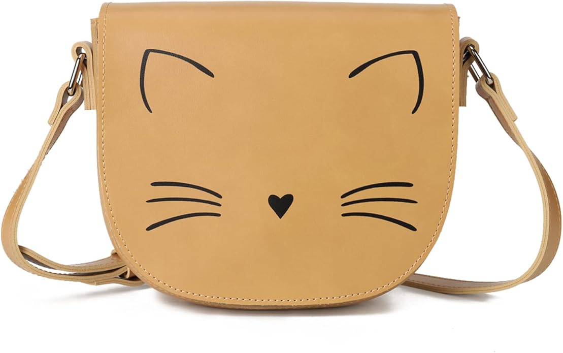 Gladdon Crossbody Bags for Teen Girls Small Fashion Preteen Purses Cat Birthday Gift for Girl