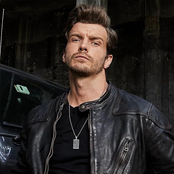 PELOVNY Tarot Card Necklace 925 Sterling Silver Skeleton Necklace The Sun Moon Star Strength Lovers Death Devil Fool Tarot Jewelry Christmas Birthday Gifts for Men Women Unisex