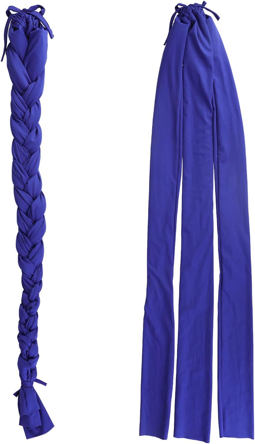 Harrison Howard 3 Tube Stretchy Fabrics Adjustable Closure Lightweight Horse Tail Bag for Horses Braid-in Tail Bag