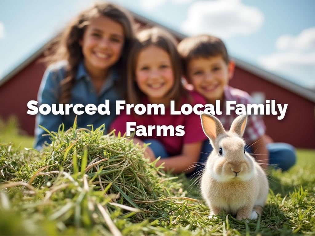 Blue Mountain Hay High-Altitude Hay - Organic Alfalfa, 10lb - High Protein, Fiber & Mineral-Rich - Soft, Leafy, High Leaf Retention - Ideal for Goats, Rabbits, Guinea Pigs & Other Small Animals