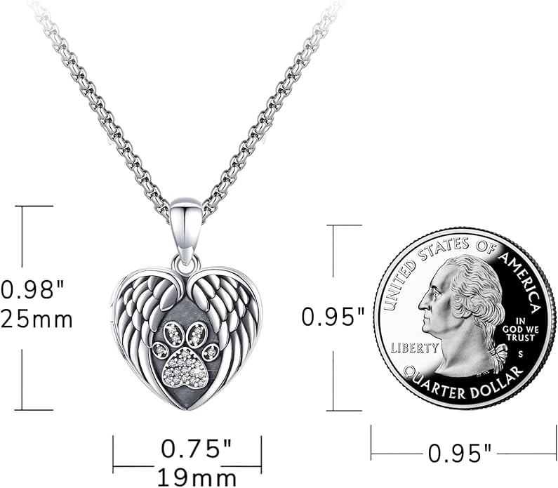 Picture Locket Necklace for Women Men Rose 14K Real Gold 925 Sterling Silver Jewelry Heart Locket Necklace that Holds Pictures Tree of Life Viking Wolf Celtic Knot St Christopher St Michael Pendant